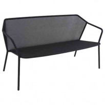 SOFA 2 PLACES DARWIN, Noir de EMU