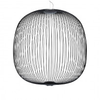 SUSPENSION SPOKES 2 LARGE, Graphite, MyLight de FOSCARINI