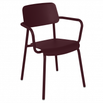 Fauteuil STUDIE de Fermob, Cerise noire