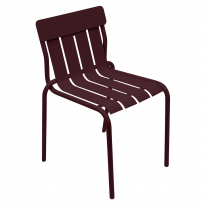 Chaise STRIPE de Fermob, Cerise noire