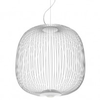SUSPENSION SPOKES 2, Blanc de FOSCARINI