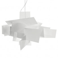 SUSPENSION BIG BANG LED, Blanc de FOSCARINI