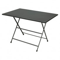 TABLE PLIANTE ARC EN CIEL, 110X70, Fer ancien de EMU