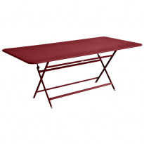 TABLE RECTANGULAIRE CARACTERE PIMENT de FERMOB