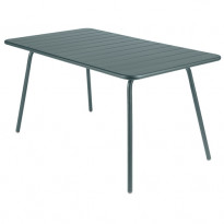 TABLE LUXEMBOURG 143x80 cm, Gris orage de FERMOB