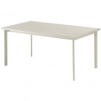 TABLE STAR, Blanc mat de EMU