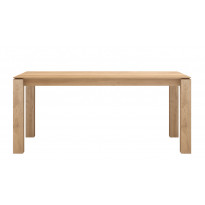 TABLE A RALLONGES SLICE EN CHÊNE, 3 tailles d