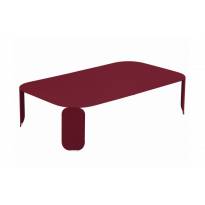 TABLE BASSE RECTANGULAIRE BEBOP, 2 tailles, 24 coloris de FERMOB