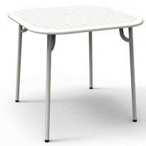 TABLE CARRÉE WEEK END, 5 couleurs de PETITE FRITURE