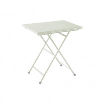 TABLE RECTANGULAIRE ARC EN CIEL, 70 cm, Blanc mat de EMU
