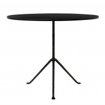 TABLE RONDE OFFICINA, Noir de MAGIS