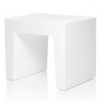 TABOURET CONCRETE SEAT, Blanc de FATBOY