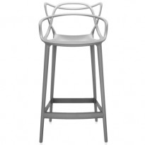 TABOURET MASTERS H 65 DE KARTELL, GRIS