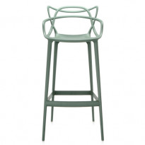 TABOURET MASTERS STOOL H 75 DE KARTELL, VERT SAUGE