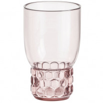 VERRE H 13CM JELLIES FAMILY DE KARTELL, ROSE
