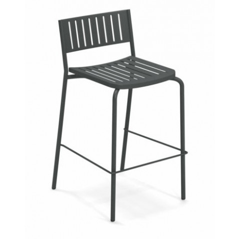 tabouret haut bridge emu fer ancien 