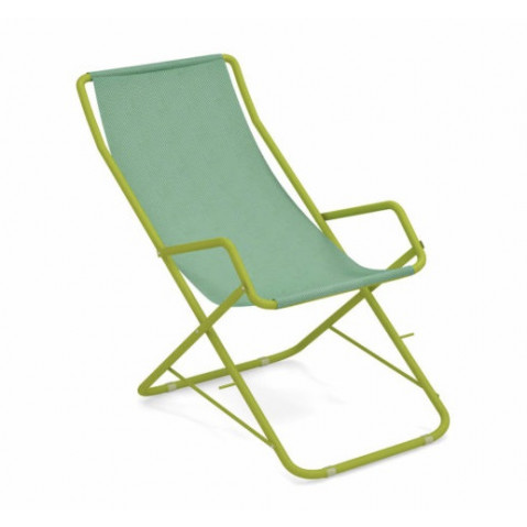 chaise longue bahama emu vert menthe