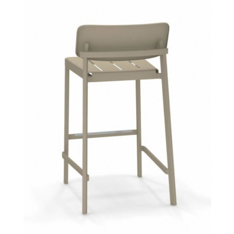 tabouret haut shine emu tourterelle