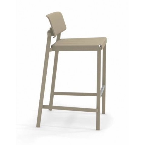 tabouret haut shine emu tourterelle