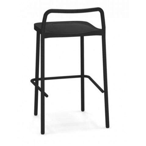 tabouret haut grace emu noir
