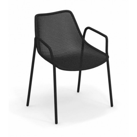fauteuil round emu noir