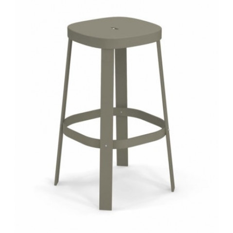 tabouret haut emu gris vert