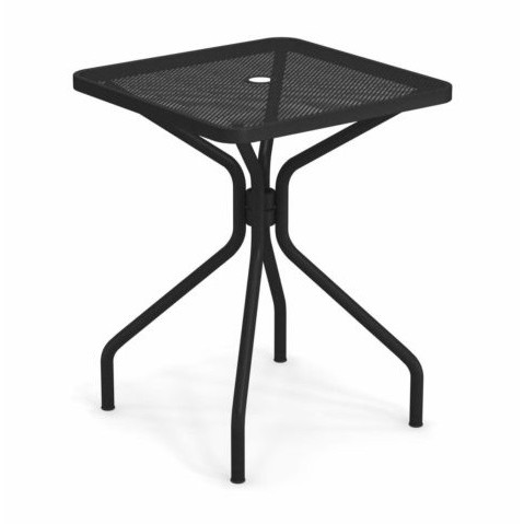 table carree cambi 60 emu noir