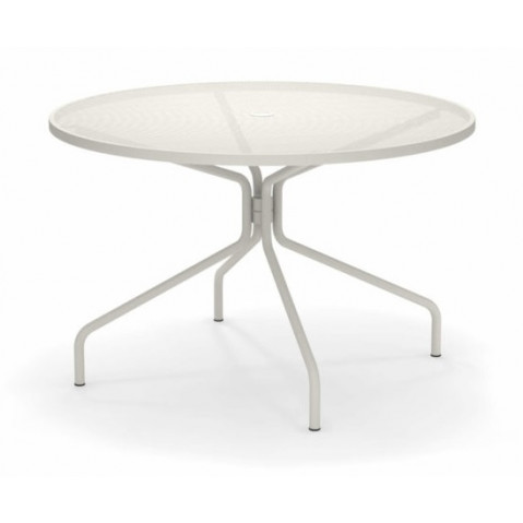 table ronde cambi 120 emu blanc