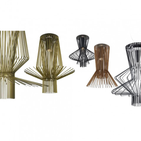 Allegro Assai Suspension Foscarini Or