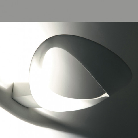 applique murale mesmeri halogene artemide blanc