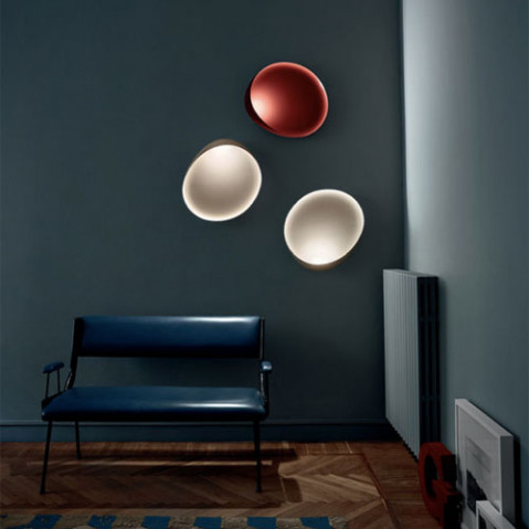 applique murale lake foscarini ivoire