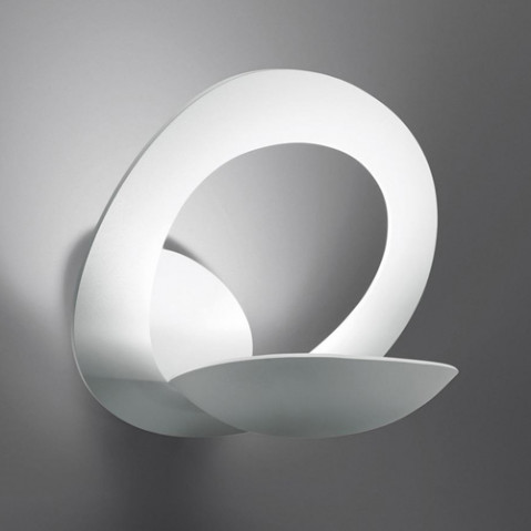 applique murale pirce micro led artemide blanc