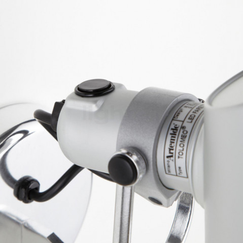 applique murale tolomeo micro faretto led artemide variateur