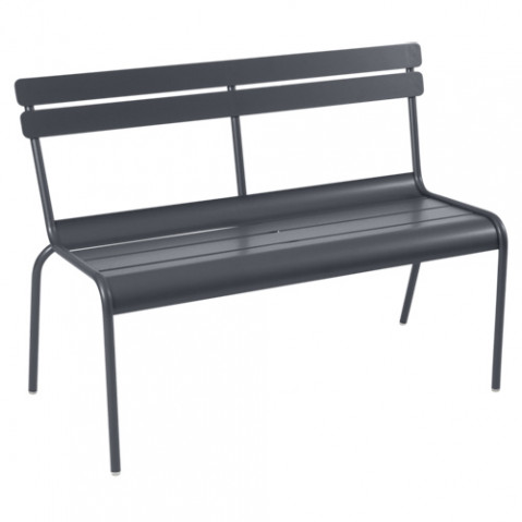 banc 2 3 places luxembourg fermob carbone