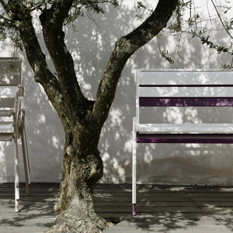 banc monceau fermob carbone