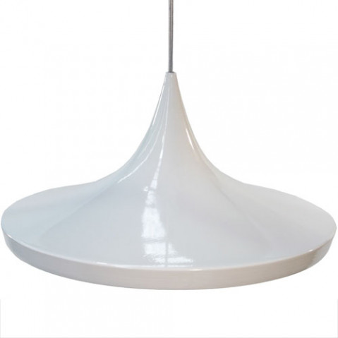 Beat Light Wide Tom Dixon suspension design blanc