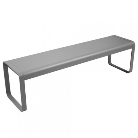 bellevie fermob banc design gris orage