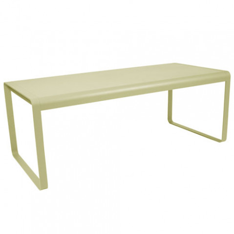 bellevie fermob table vert tilleul