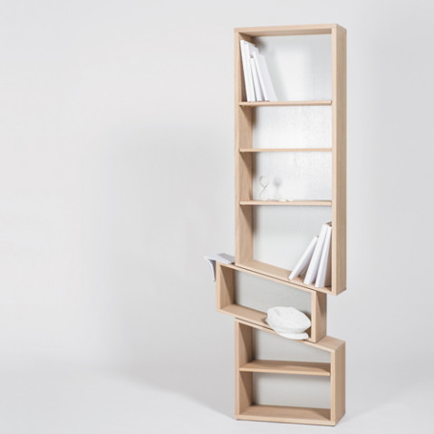 bibliotheque slide drugeot labo brut gris
