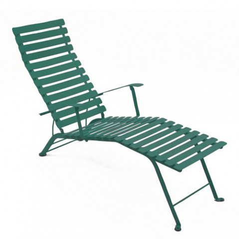 Bistro Chaise Longue Design Fermob Cedre