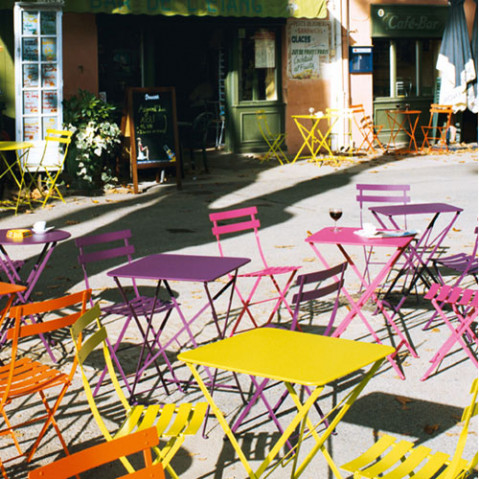 bistro fermob table 97 x 57 design blanc