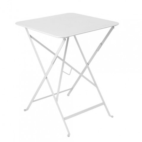 bistro fermob table 57x57 design blanc
