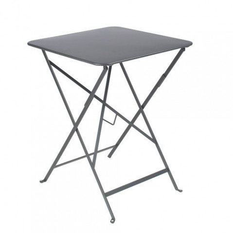 Bistro fermob table 57x57 design gris orage