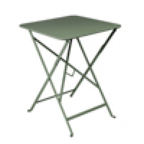 table pliante bistro 57x57cm Fermob romarin