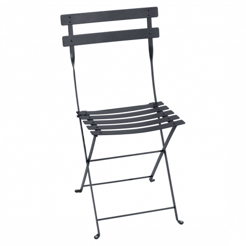 pack 2 chaises pliantes bistro fermob carbone