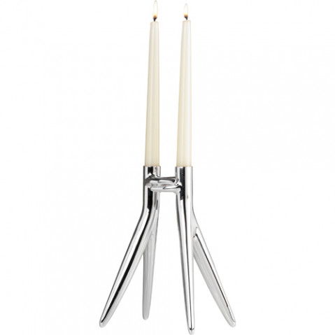 bougeoir abbracciaio kartell argent