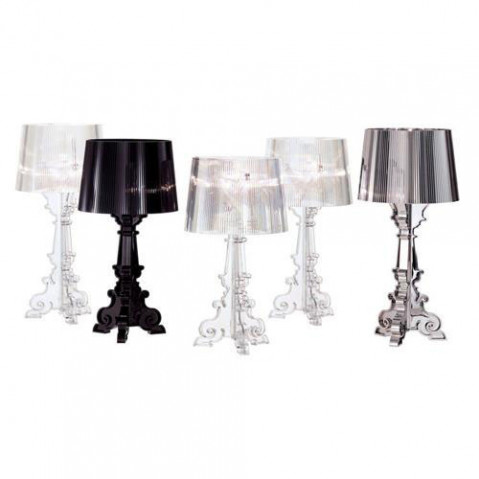 Bourgie Lampe à Poser Design Kartell Argent