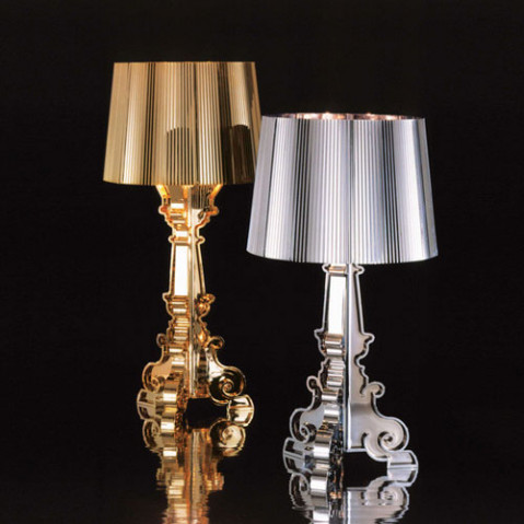 Bourgie Lampe à Poser Design Kartell Argent