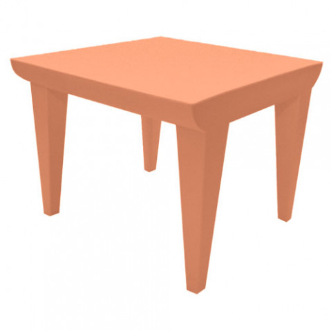 Bubble Club Kartell table basse design terre de sienne
