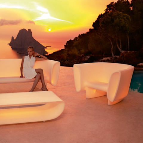 table basse bum bum vondom noir